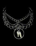 Steel Love Machine Deer Tooth Choker