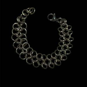 Steel Chainmail Bracelet #B3