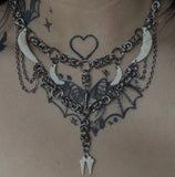 Steel Small Coyote Molar Frenzy Choker