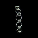 Steel Circle Chainmail Bracelet