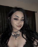 Steel Mink Jaw Chainmail Choker