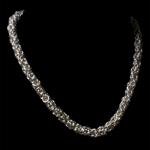 Steel Byzantine Necklace