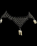 Steel Lucky 777 Jester Collar Choker