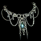 Steel Emerald City Choker