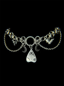 Steel Chainmail Planchette Choker