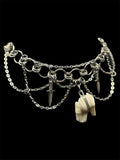 Steel Deer Tooth Choker