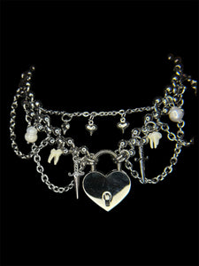 Steel Kiss of Death Choker