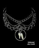 Steel Love Machine Deer Tooth Choker