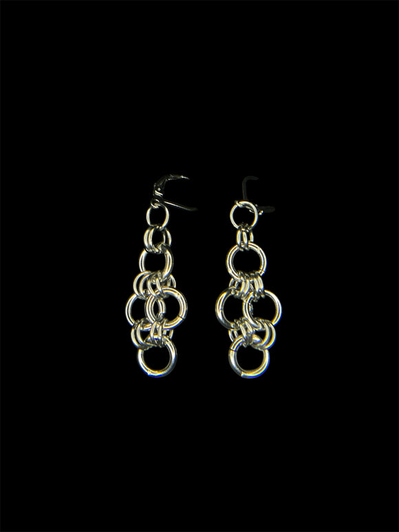 Steel Arcane Earrings