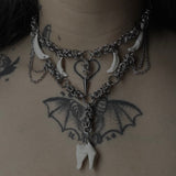 Steel Big Coyote Molar Frenzy Choker