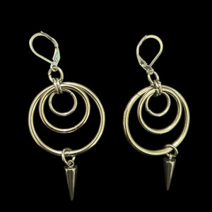 Steel Hypnosis Earrings #E17