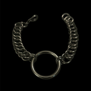 Steel Chainmail O Ring Bracelet