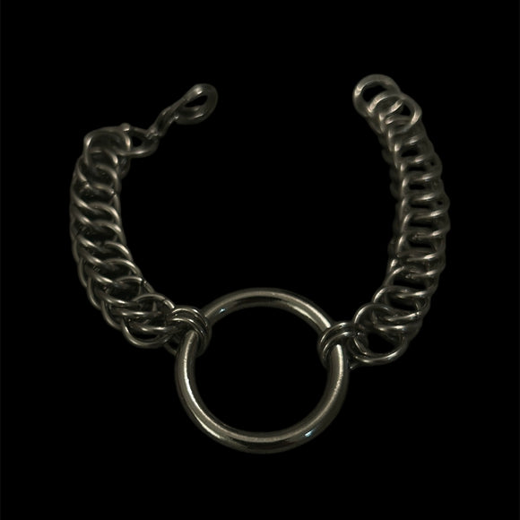 Steel Chainmail O Ring Bracelet