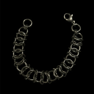 Steel Chainmail Bracelet #B4