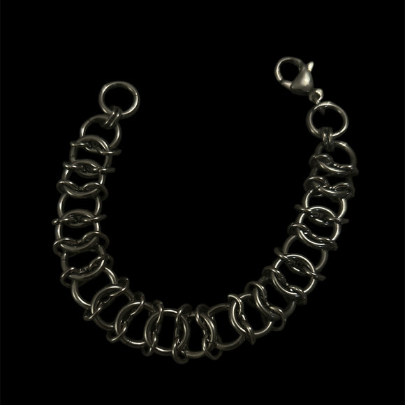 Steel Chainmail Bracelet #B4