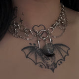 Steel Sardonyx Choker