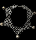 Steel Chainmail Clown Collar