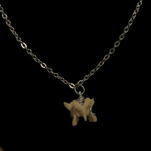 Steel Raccoon Vert Necklace #N25