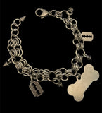 Steel Doggy Chainmail Bracelet