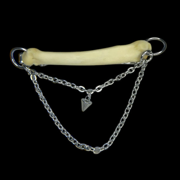 Large Coyote Bone Hair Clip
