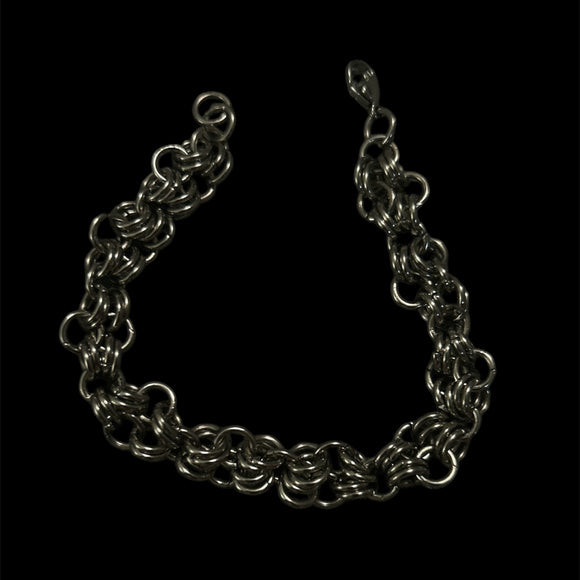 Steel Chainmail Bracelet #B5