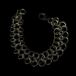 Steel Chainmail Bracelet #B1