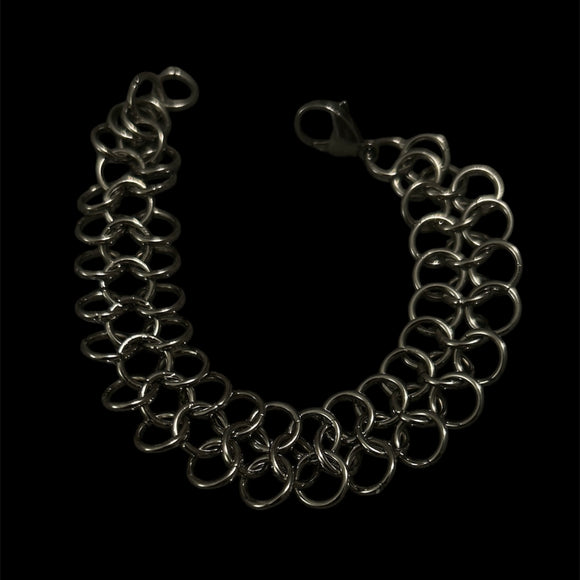 Steel Chainmail Bracelet #B1