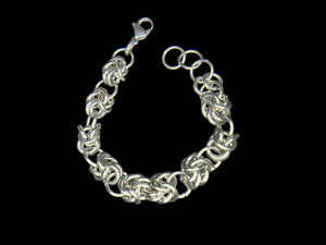 Steel XL Byzantine Bracelet