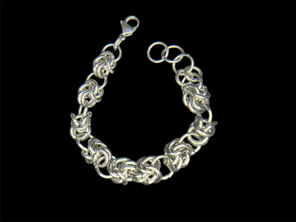 Steel XL Byzantine Bracelet