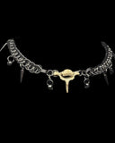 Steel Cat Vert Chainmail Choker