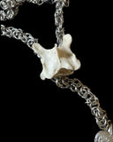 Steel Cat Vert Chainmail Rosary