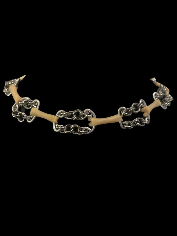 Steel Coyote Toe Bone Choker