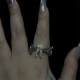 Tooth Chainmail Ring Size 10