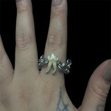 Tooth Chainmail Ring Size 10