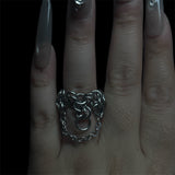 Dangle Chainmail Ring Size 7