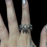 Triple Threat Chainmail Ring Size 8