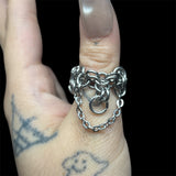 Dangle Chainmail Ring Size 7
